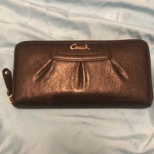 Leather Black Coach Wallet